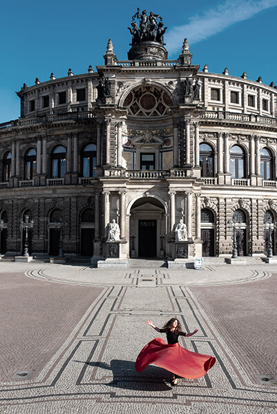 Verena Forster Drehtanz Semper Oper